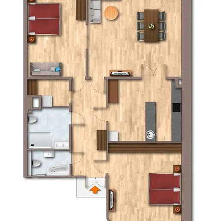 Fewo Koenigin Der Hanse - Im Herzen Der Altstadt, 3 Zimmer, Wifi Lübeck Buitenkant foto
